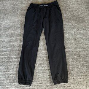 Patagonia Kid's Black Foxglenn Stretch Lightweight Joggers ~ L  ~ 12 ~ MINT!!!!!